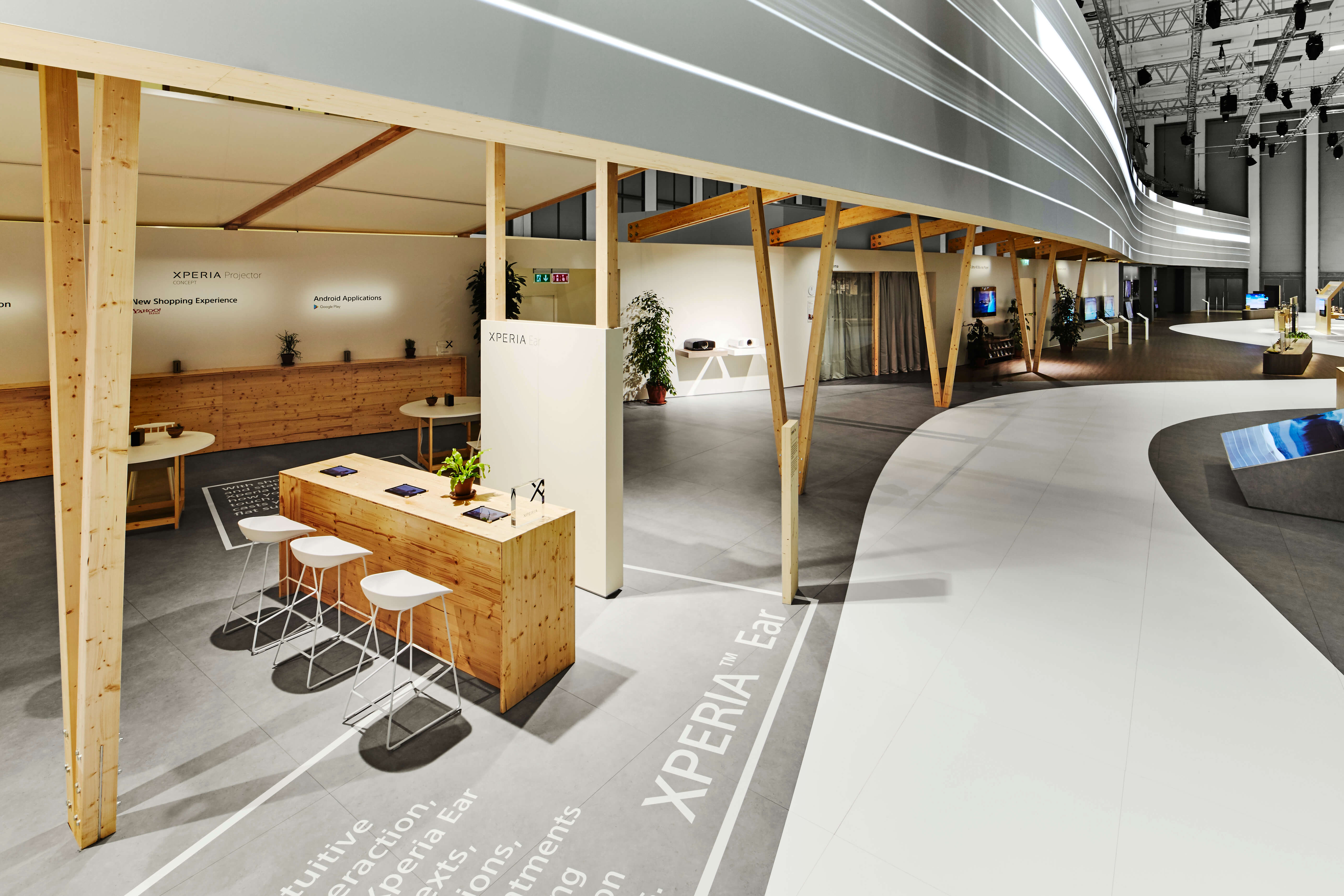 索尼国际电子消费品展览会展位-5