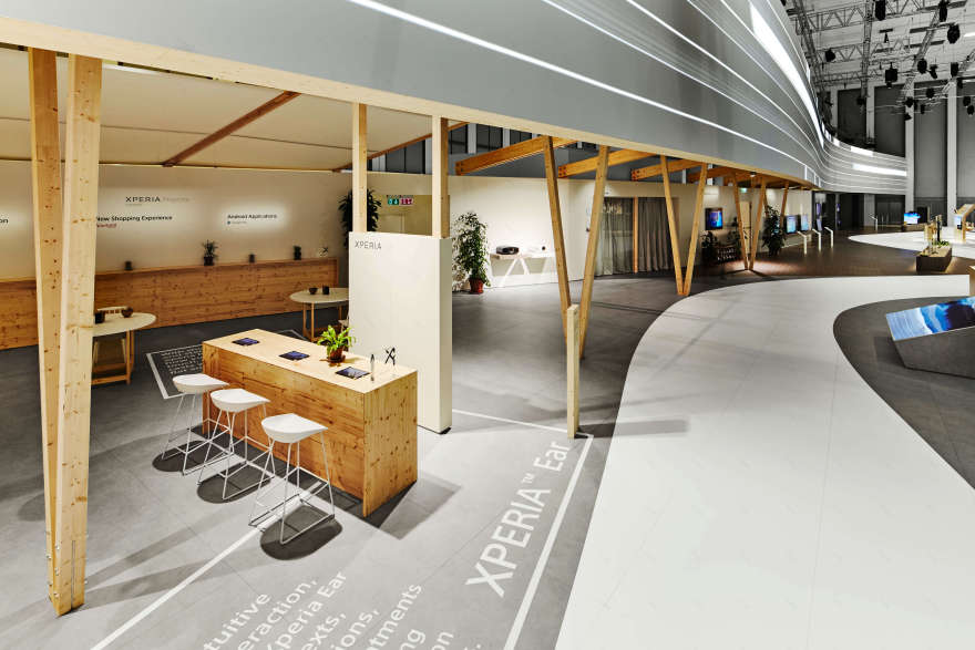 索尼国际电子消费品展览会展位-5