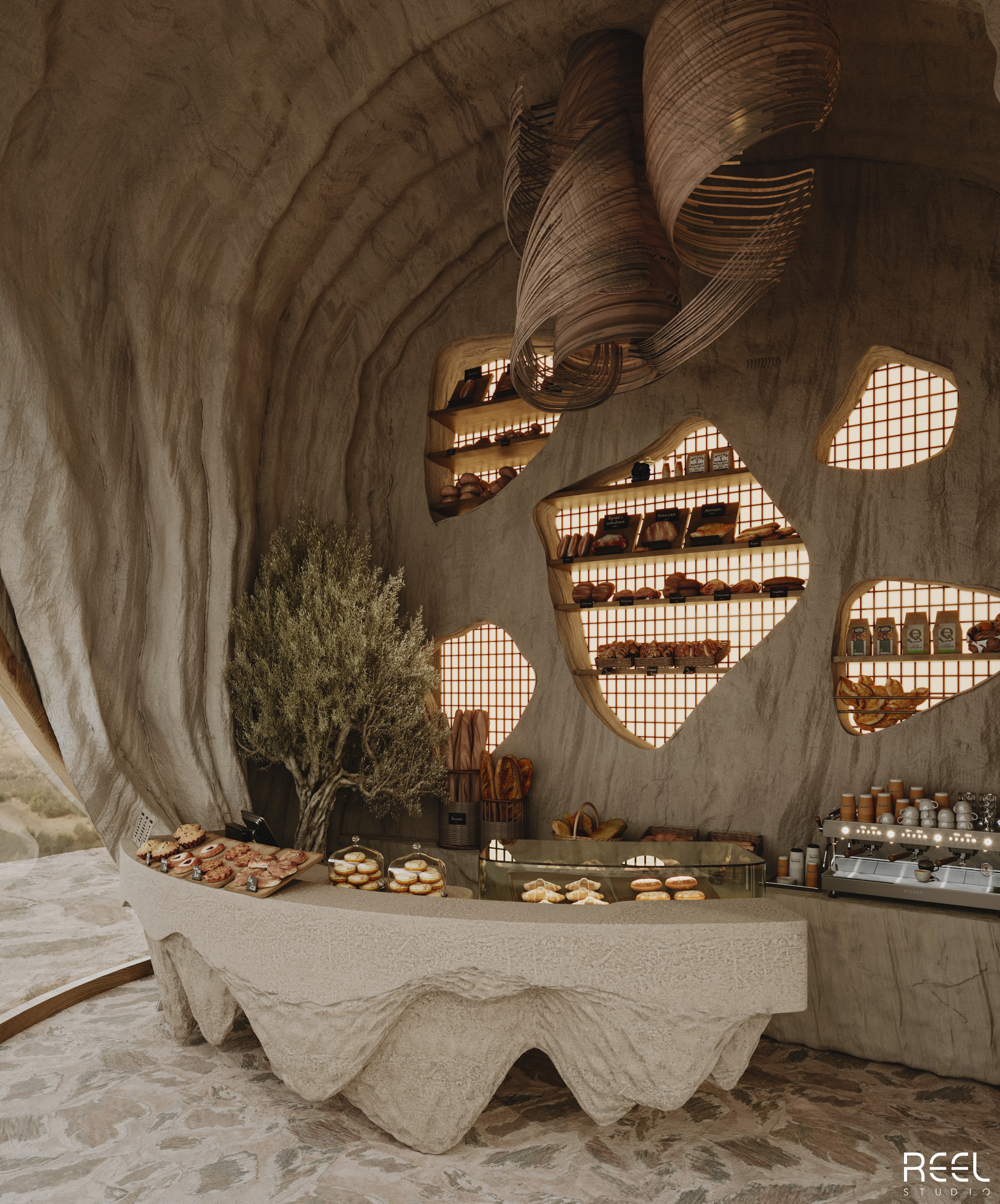 面包店与咖啡馆设计丨沙特阿拉伯丨Reel Studio-23