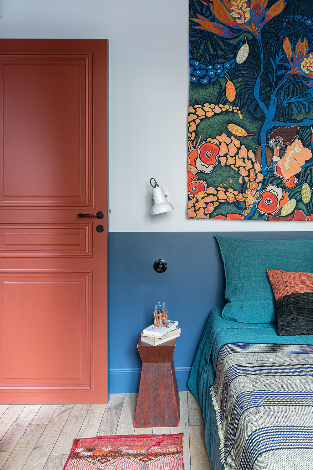 巴黎活力四溢的家庭公寓设计-21