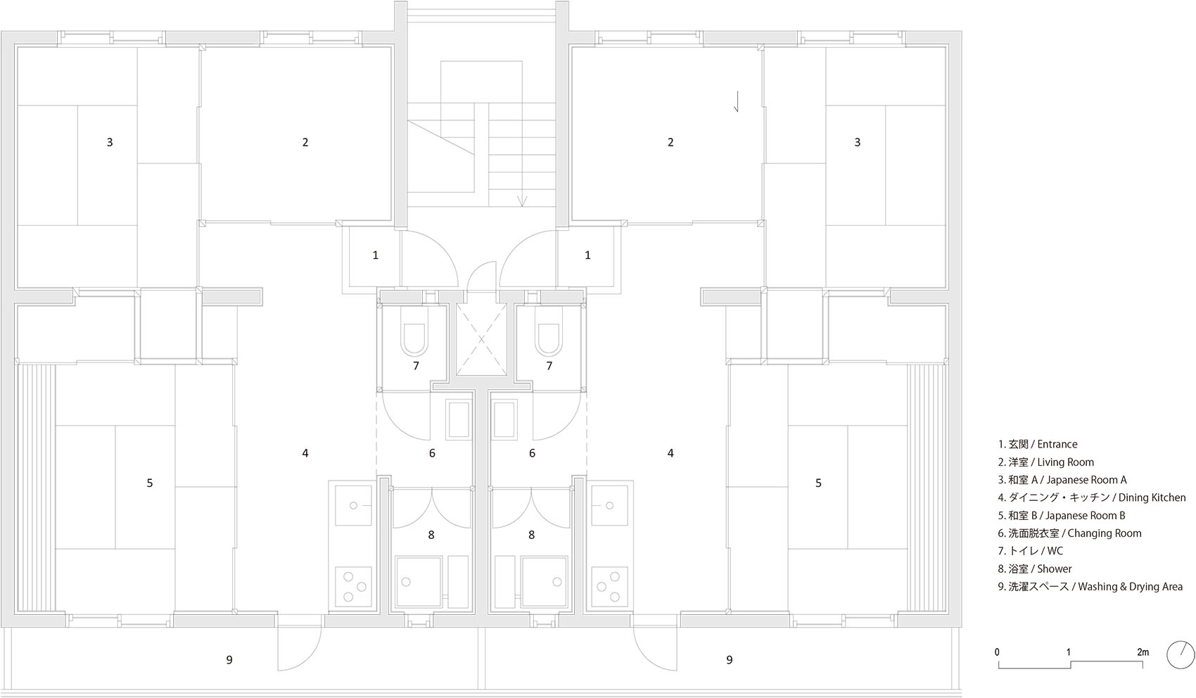 Omoya and Hanare 公寓丨日本丨YSLA architect-33