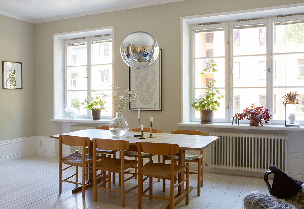 瑞典 66 平米公寓 | 绿意盎然的自然主题设计-6