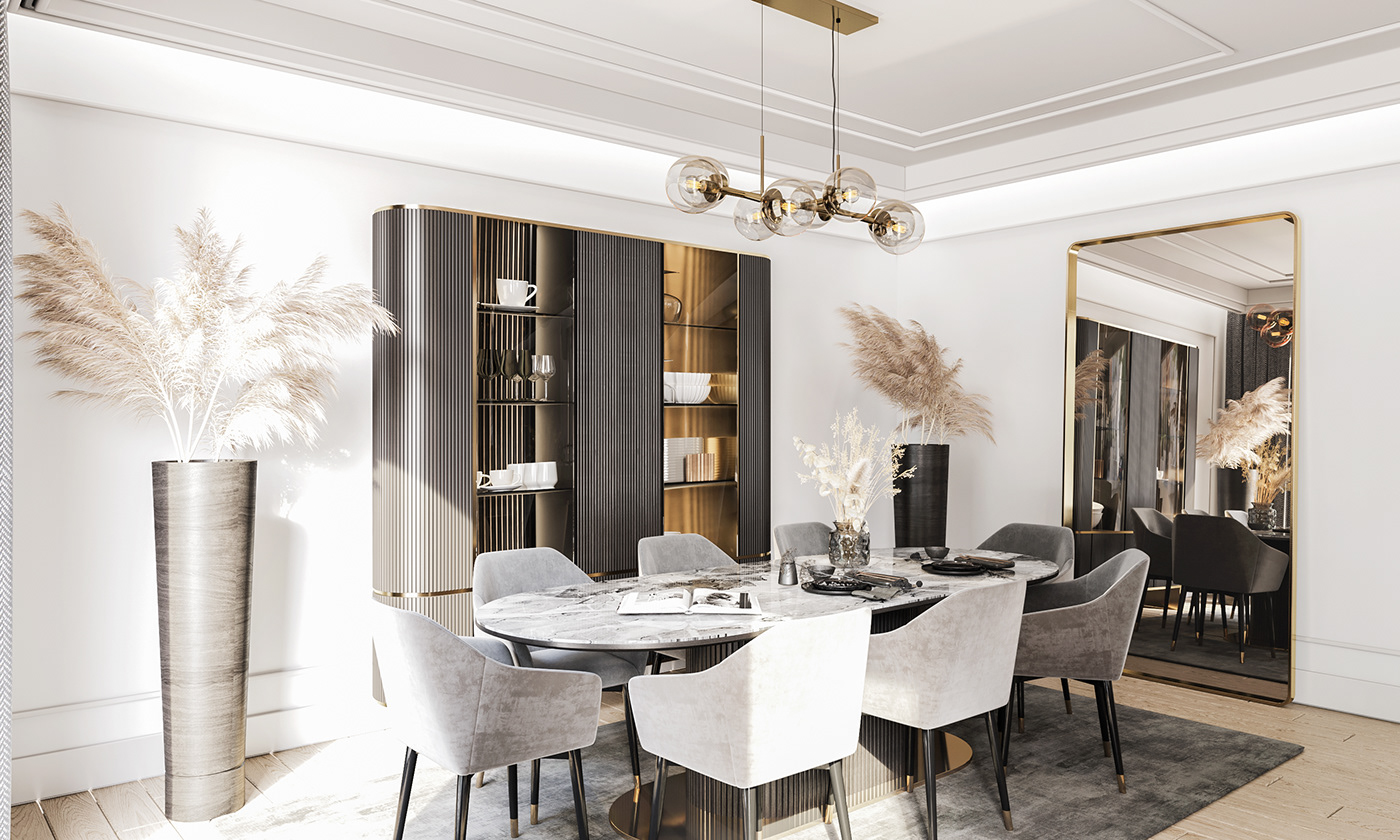 Anastasiya Gushchina丨平层丨Show Apartment Interior Design l Hatay, Turkey-7