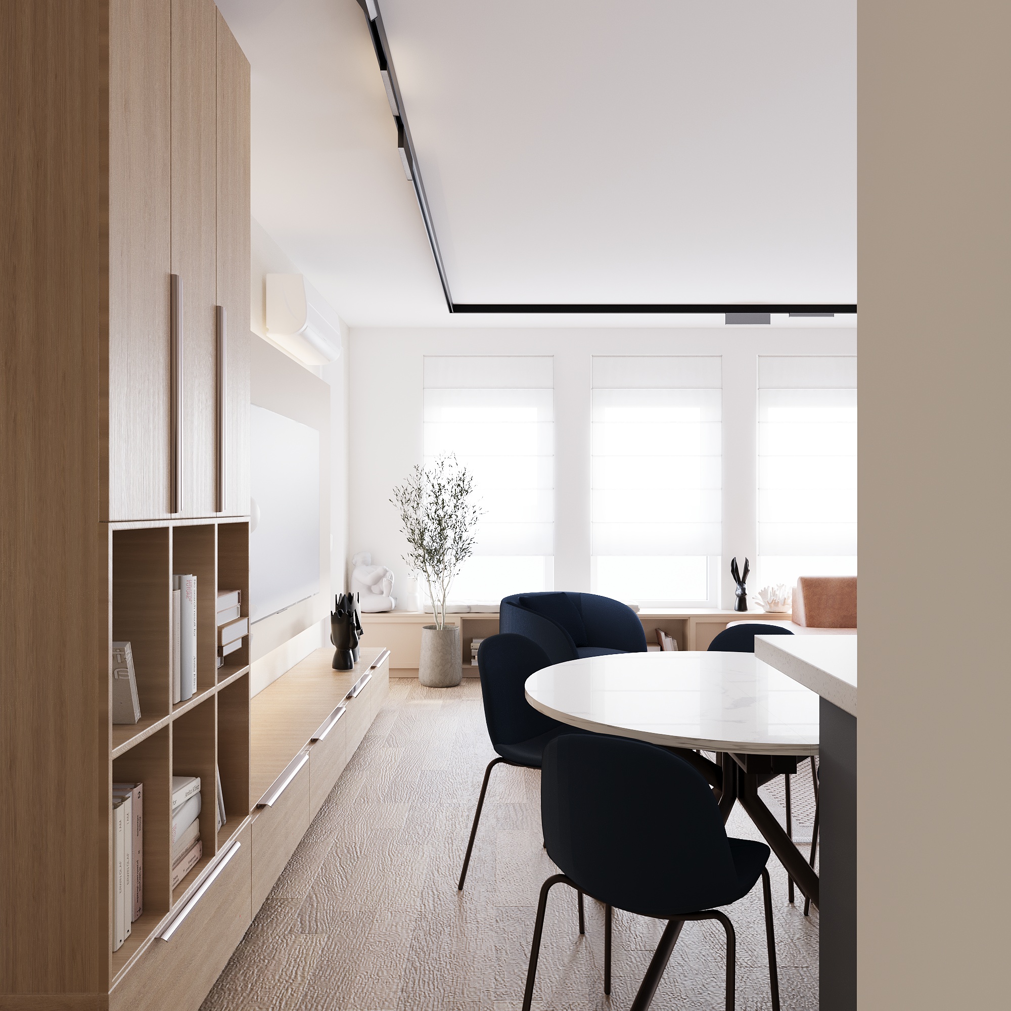 Stara Pazova市中心70平米公寓设计-2