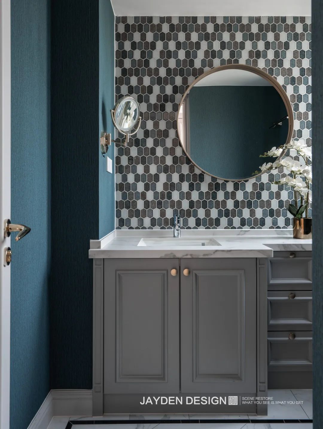 JAYDEN | 蓝调 | 当高级灰遇上松石蓝-89