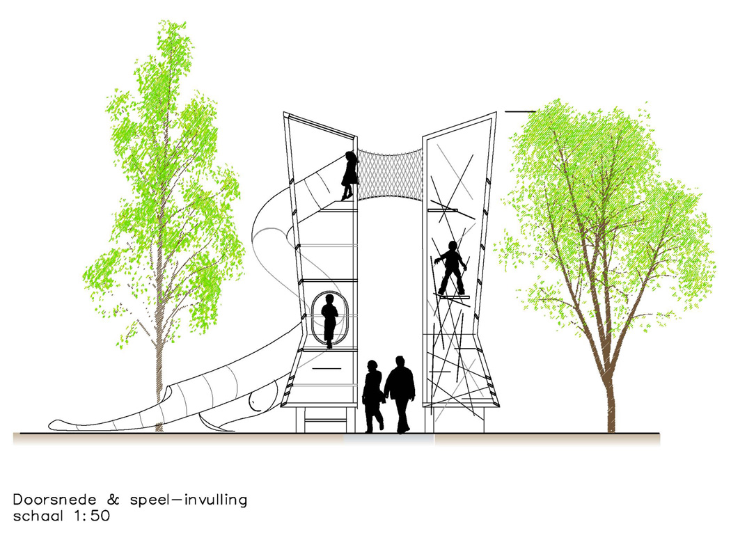 阿姆斯特丹 Vondeltuin 玩乐塔翻新设计-1