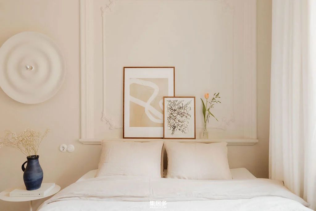 小型斯德哥尔摩公寓精致单色内饰设计丨瑞典斯德哥尔摩-5