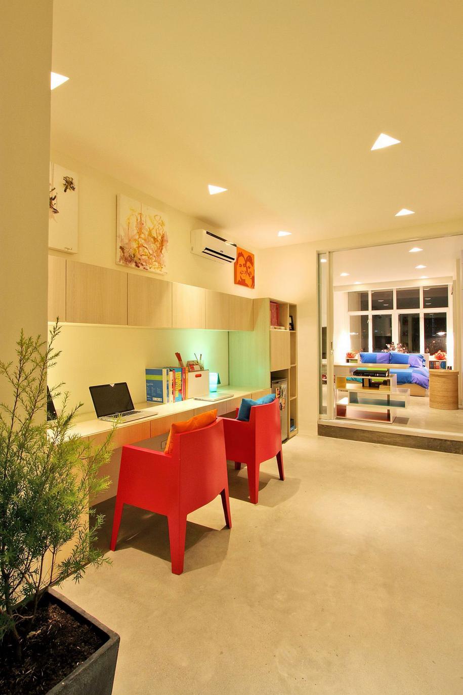 菲律宾首都现代青年联排别墅丨菲律宾马尼拉丨Buensalido Architects-24