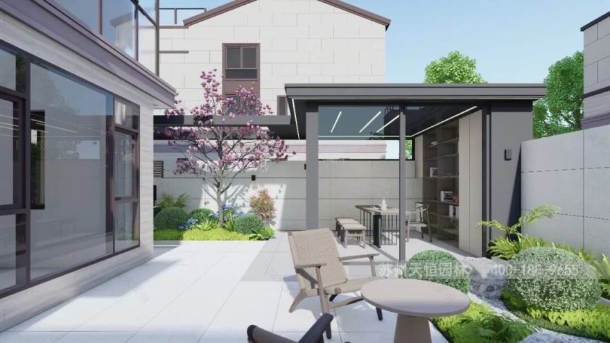 天恒园林|现代-知春-35