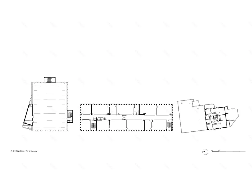 Simone Veil 中学丨法国尼斯丨Comte Vollenweider Architectes-45