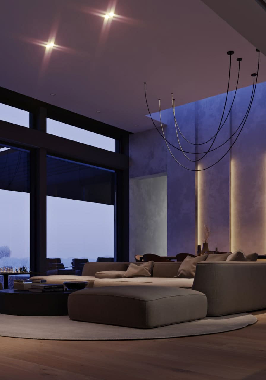 乌克兰 600平超大空间简约设计！                     -6