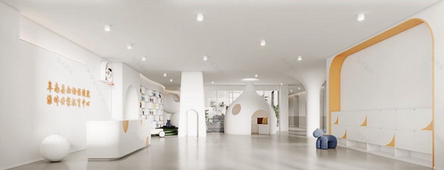 阜南县保健院淮畔世家托育中心丨中国阜阳丨张晓光设计顾问(北京)有限公司-26