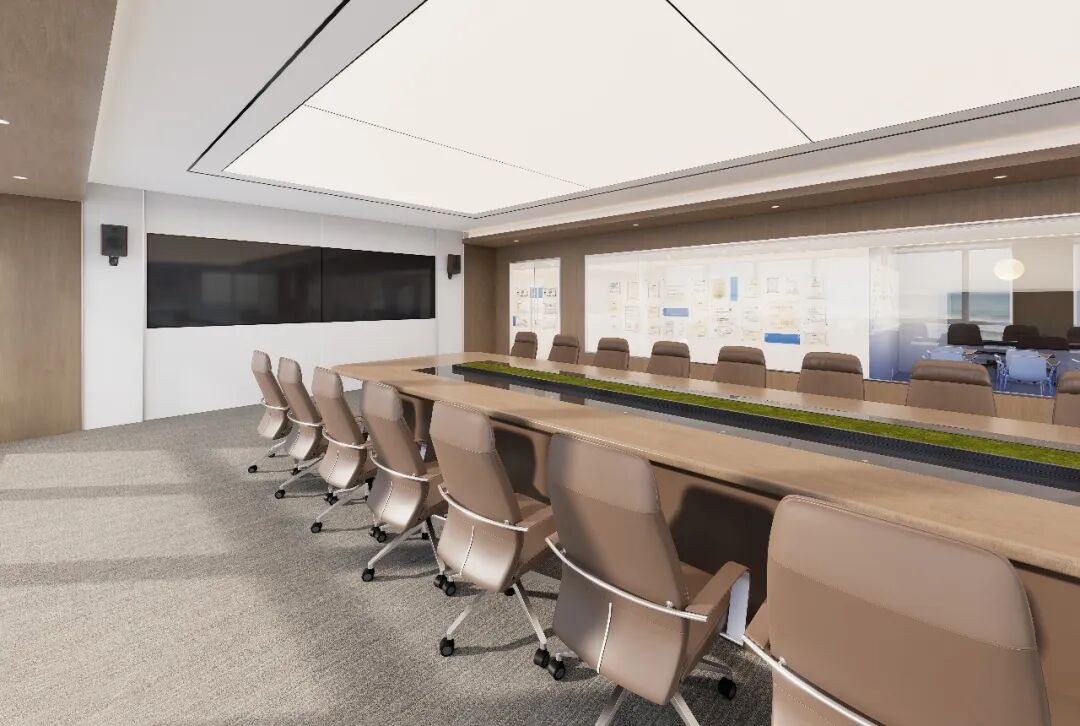 LKDESIGN丨国信会视集团办公空间设计案例-91