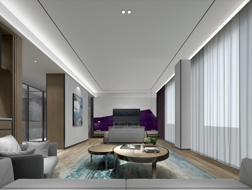 现代简约连锁酒店设计-6