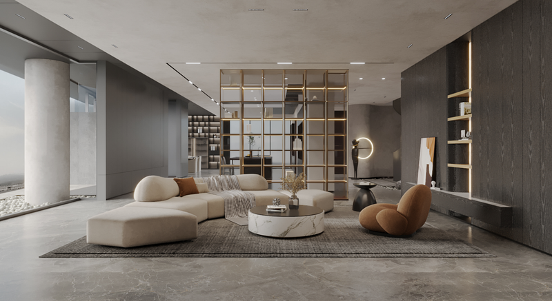 FUROM 高端定制木作总部展厅设计丨H 空间全案设计公司-15