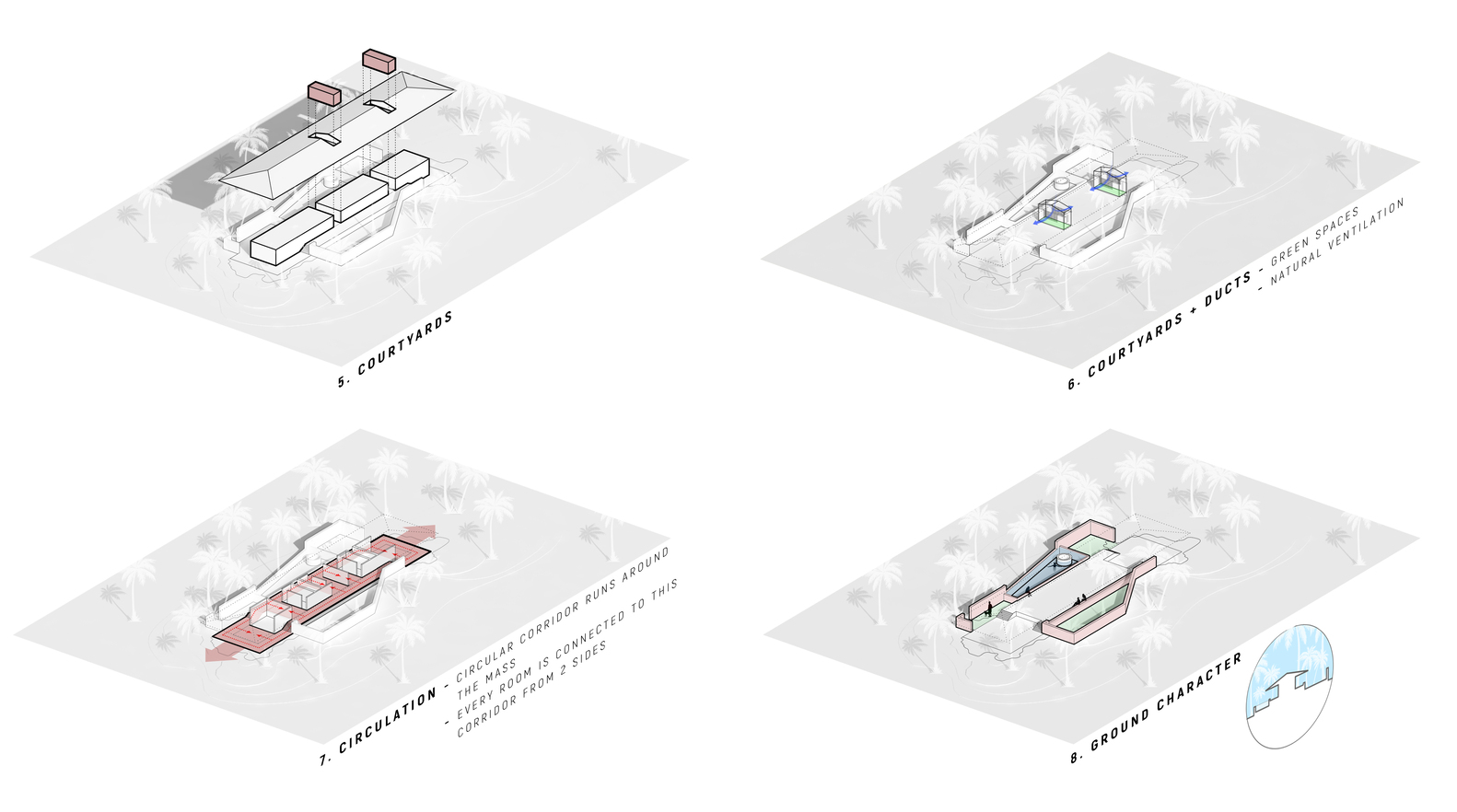 绿林之境 · 现代石 Glass 屋丨印度丨SPASM Design Architects-28