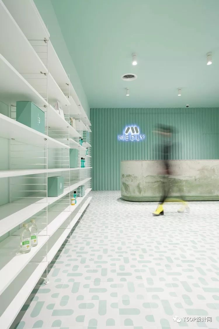 MEDLY药店极简空间设计-4