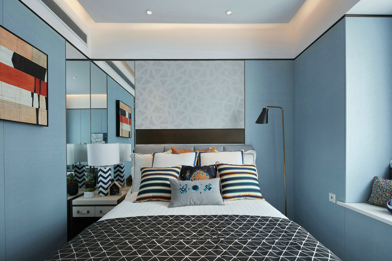 西安沣东地产湖光山色样板房-28