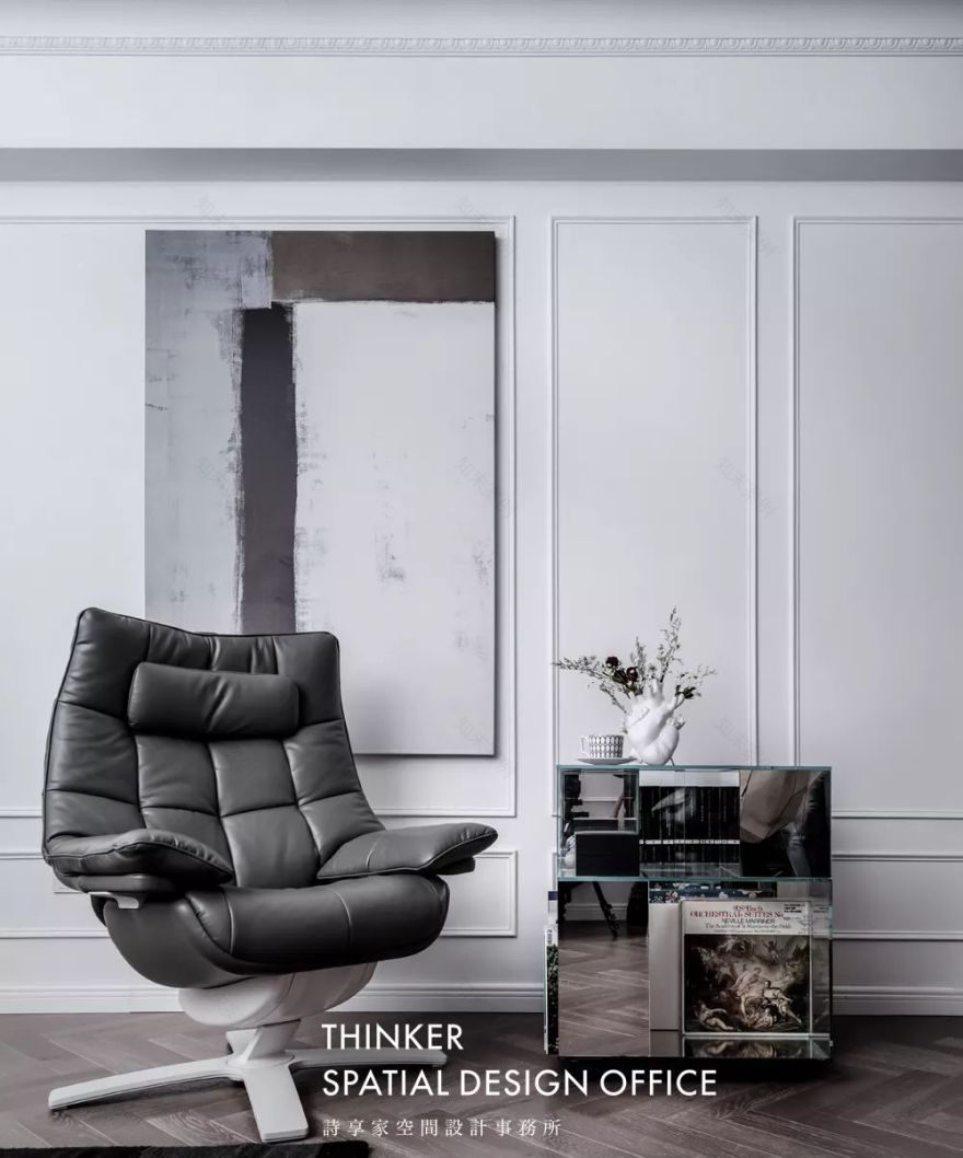 融合之居 | 现代法式复古风拉德芳斯-47