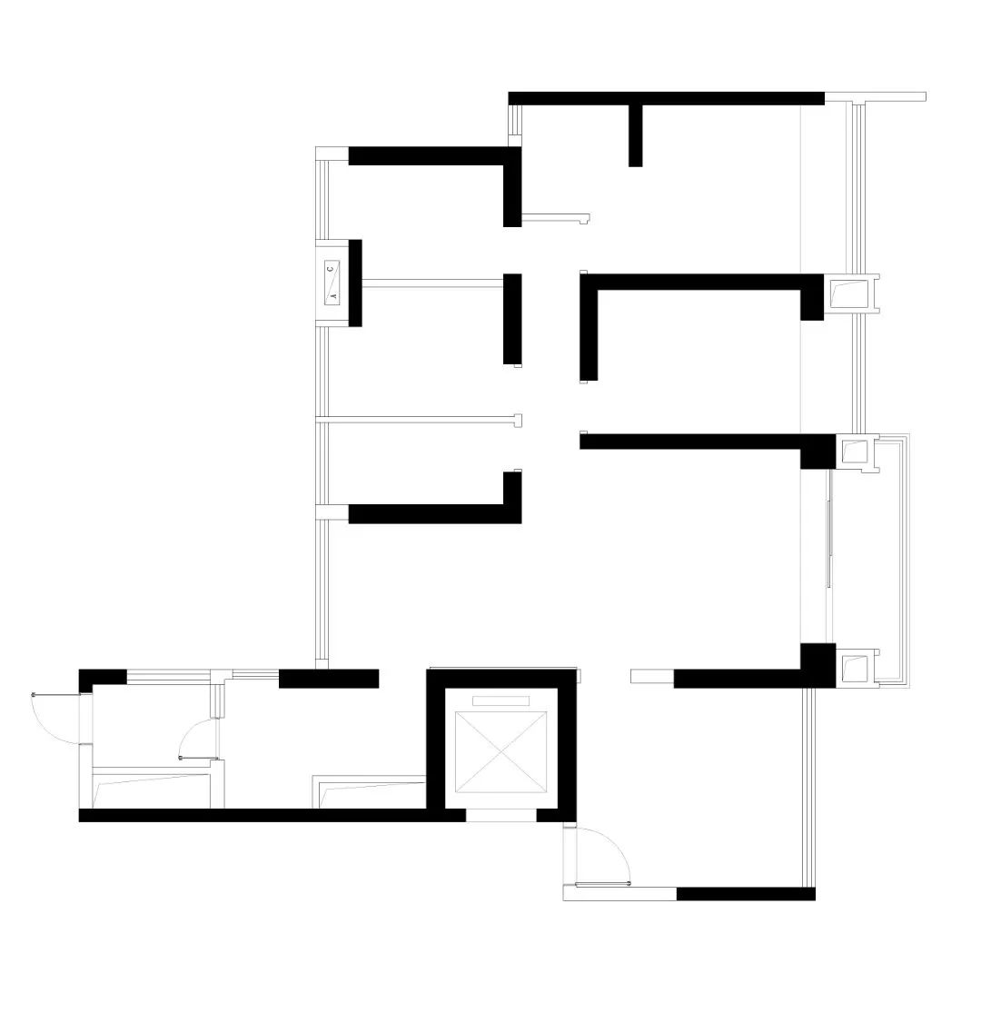 140㎡南山豪域天际住宅丨启物设计-11