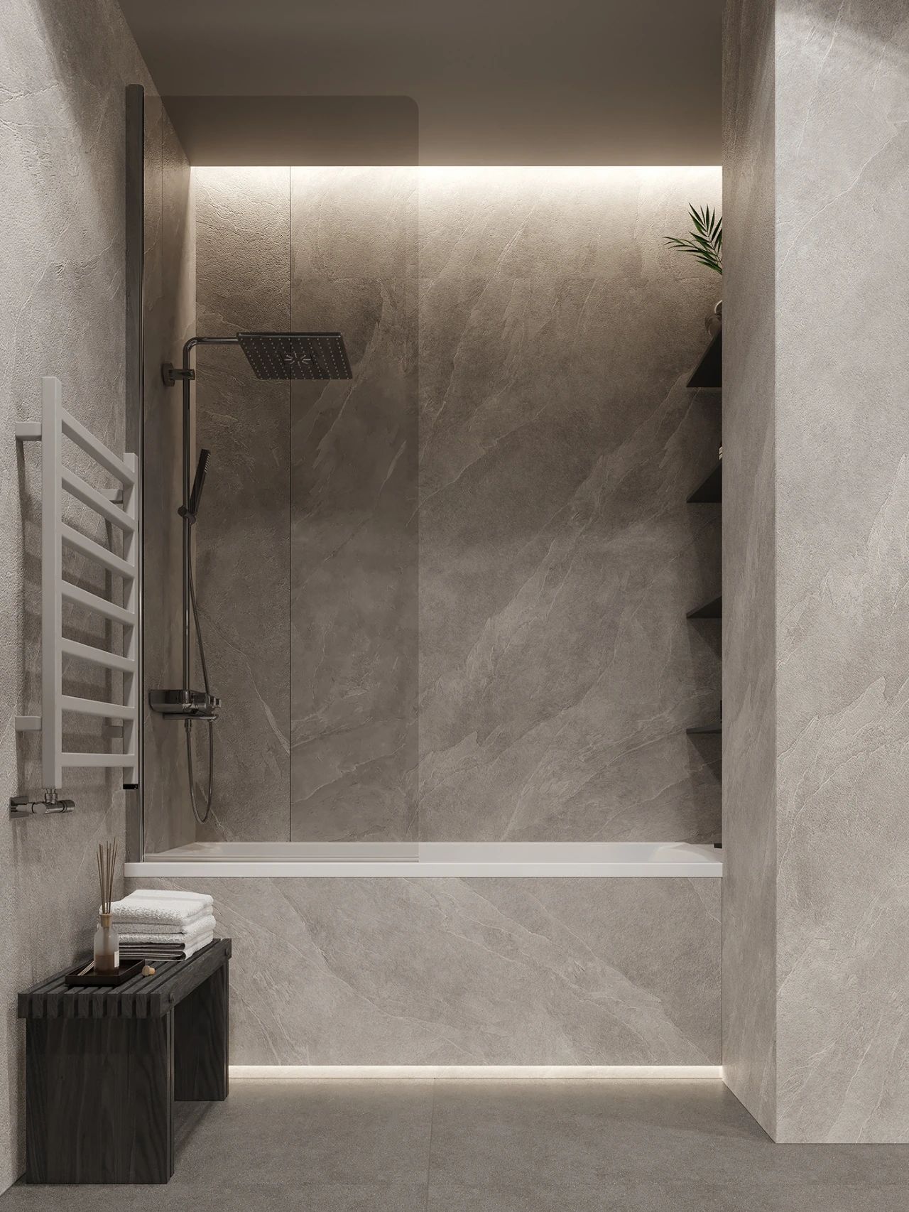 现代简约北欧风家居空间设计丨俄罗斯丨Aspecta Studio-56