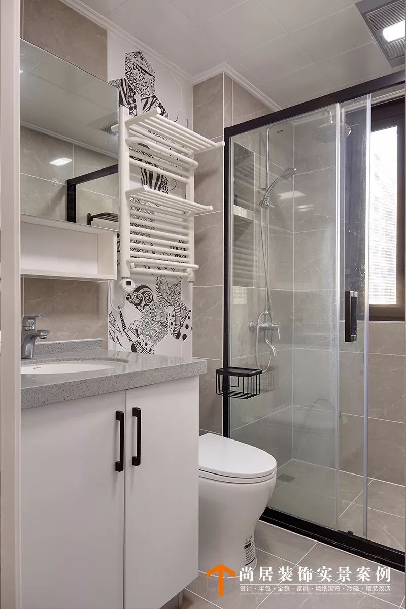 85㎡北欧风中海桃源里,小户型大设计!-48