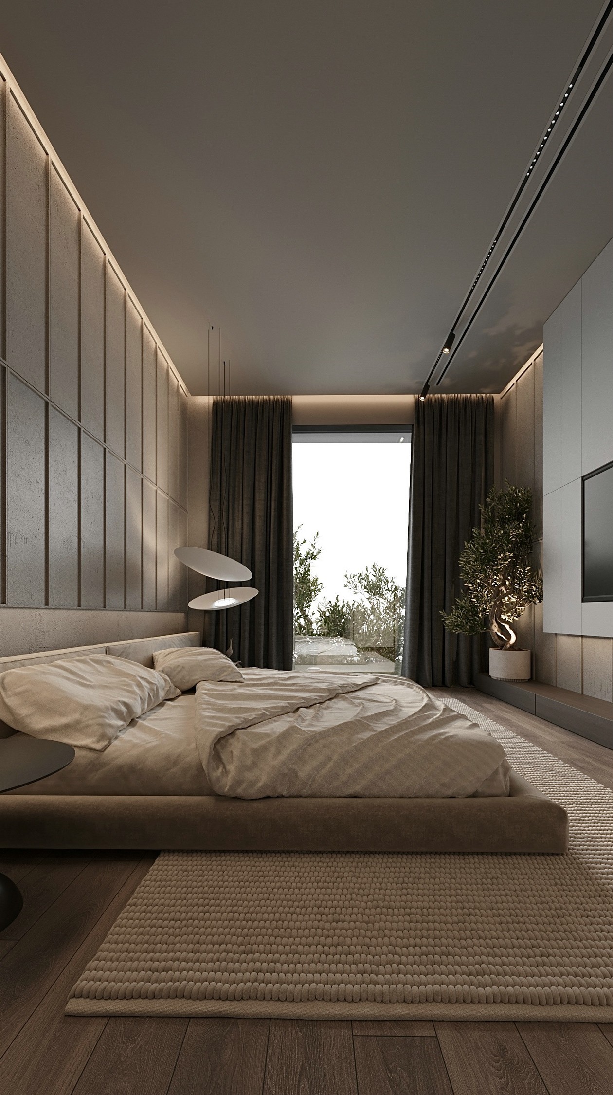 高级色系住宅设计 高级配色，演绎都市万种风情-12