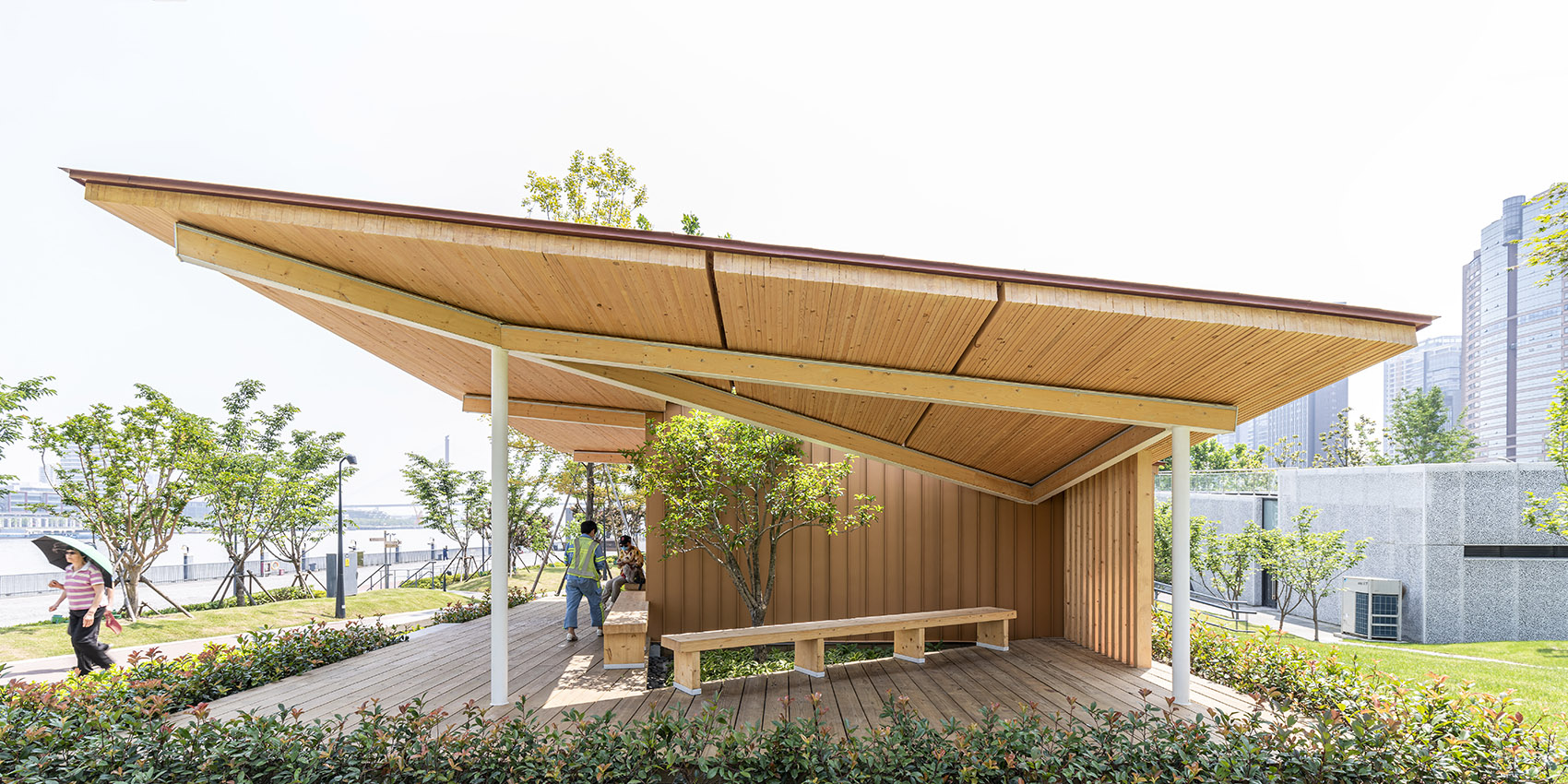 东岸望江亭丨中国黄浦丨周蔚+张斌,致正建筑工作室-42