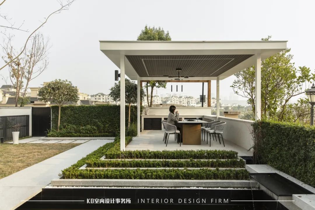 重庆渝北区现代法式别墅设计丨中国重庆丨恺悦陈设,KD室内设计第一设计中心-140