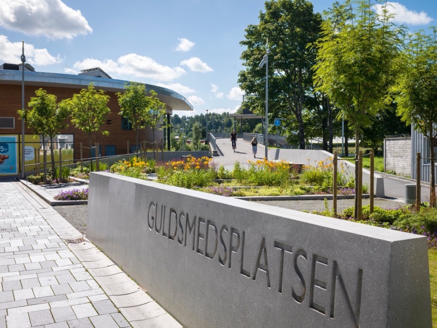 瑞典 Landvetter 文化中心广场丨MARELD-5