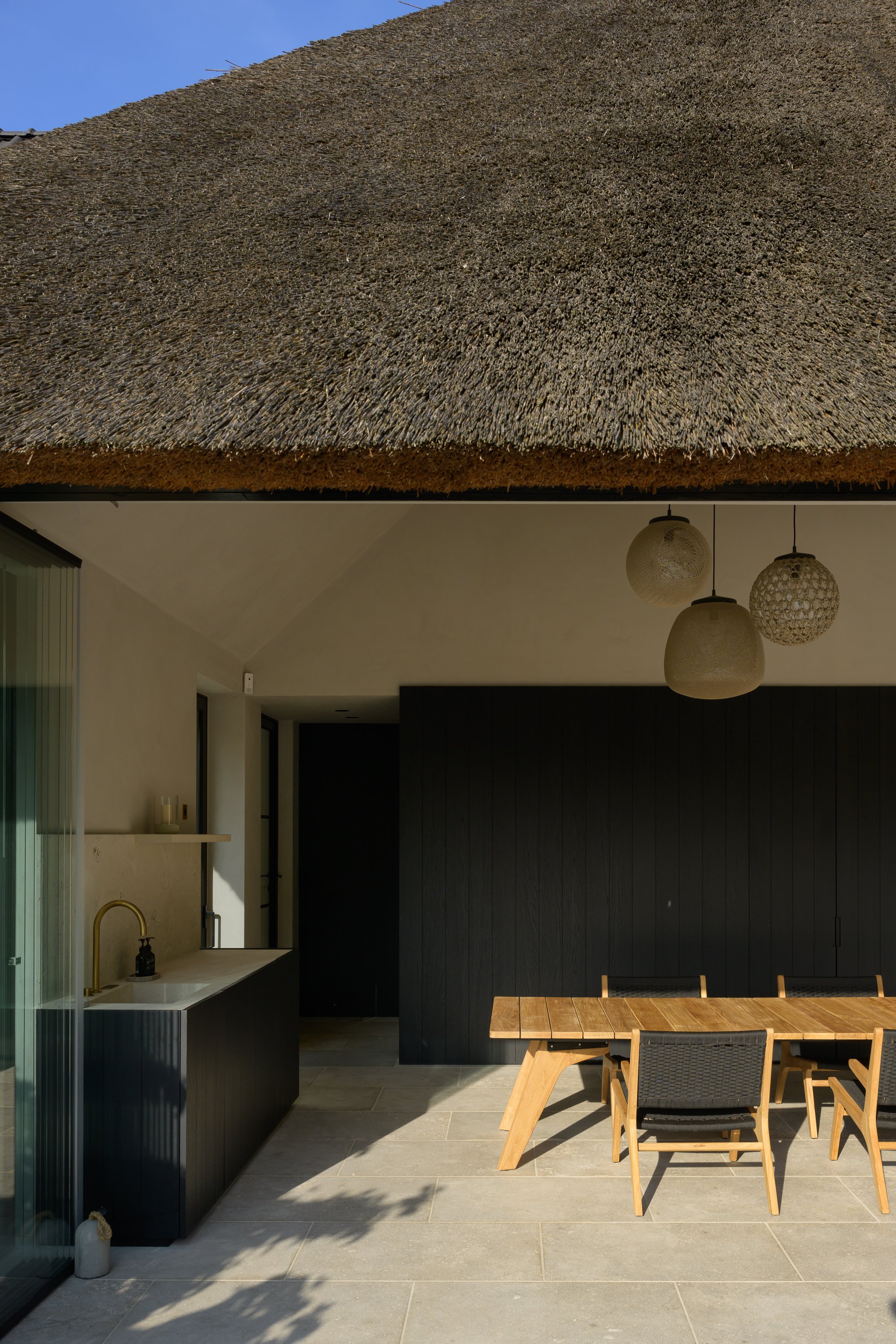 既有住宅带温室,泳池和淋浴墙的扩建项目丨Ai&M bvba-8