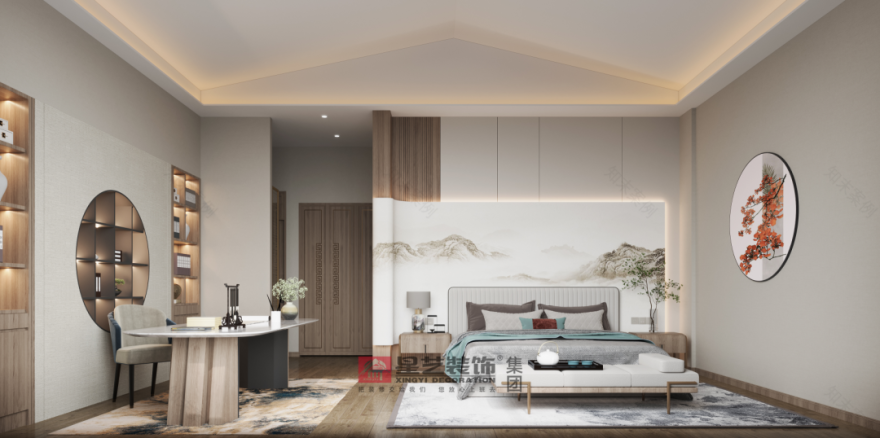 御湖名邸唐府丨中国广州丨星艺装饰广州总部-34