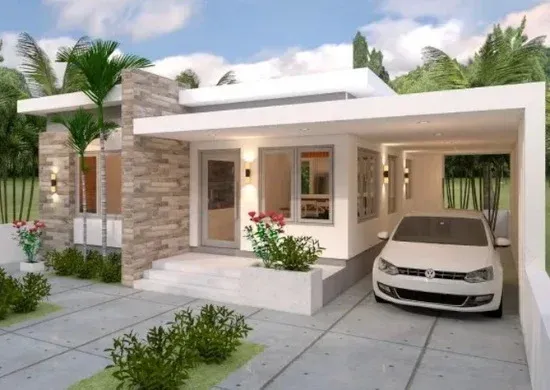 7款10·12米1层3卧室住宅灵感设计丨Ali Said(毕业于哈桑uddin大学建筑系)-24