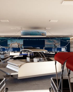 Sala de Exposición y Venta de Barcos