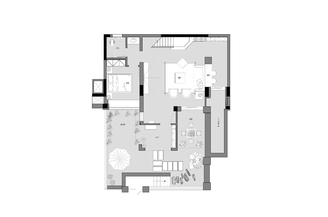 户型改造打造舒适家居，设计师巧妙解决采光与空间问题-7