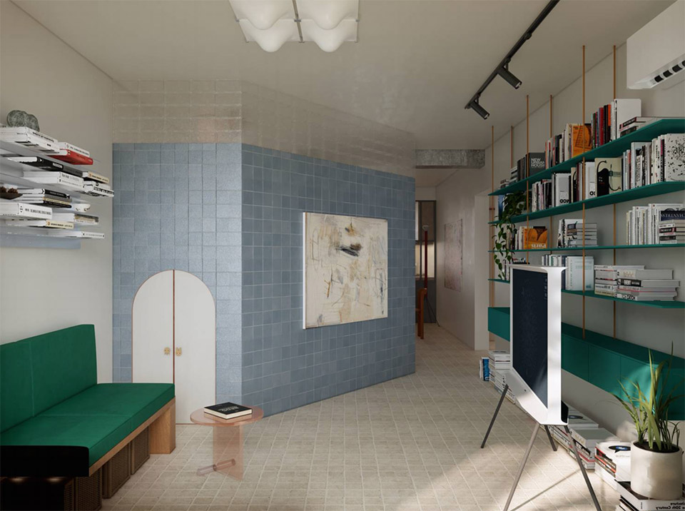 在“一线天”户型里三世同堂丨中国北京丨七巧天工设计-5