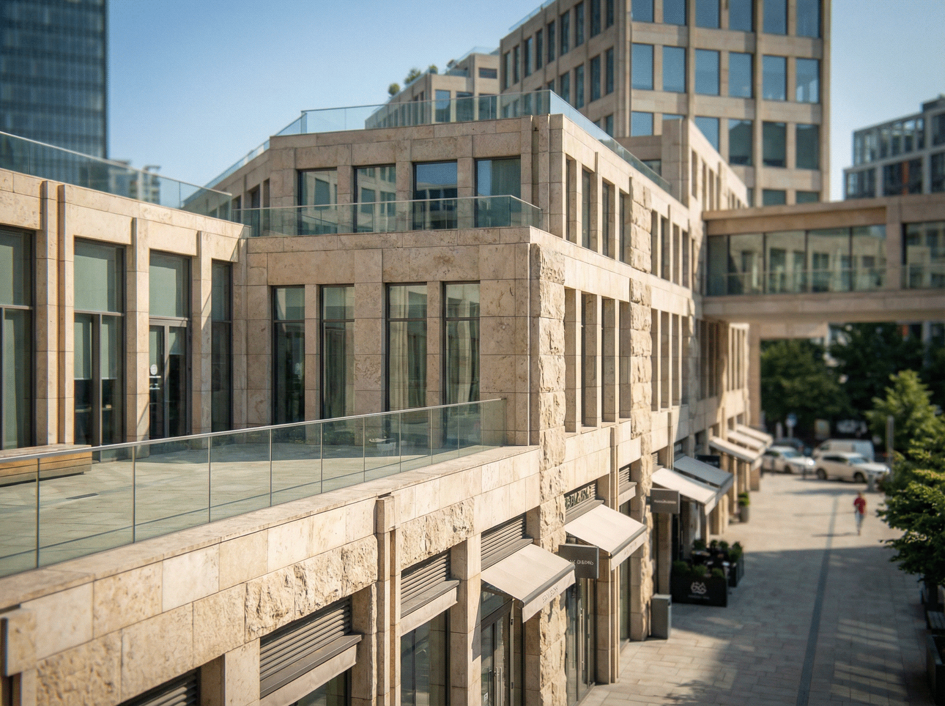 Mixed-Use Commercial Complex Rendering-2