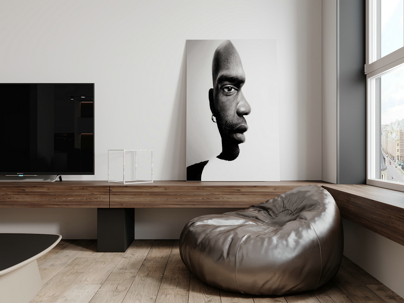 橙色工业风，雅致浪漫的温文尔雅空间-1