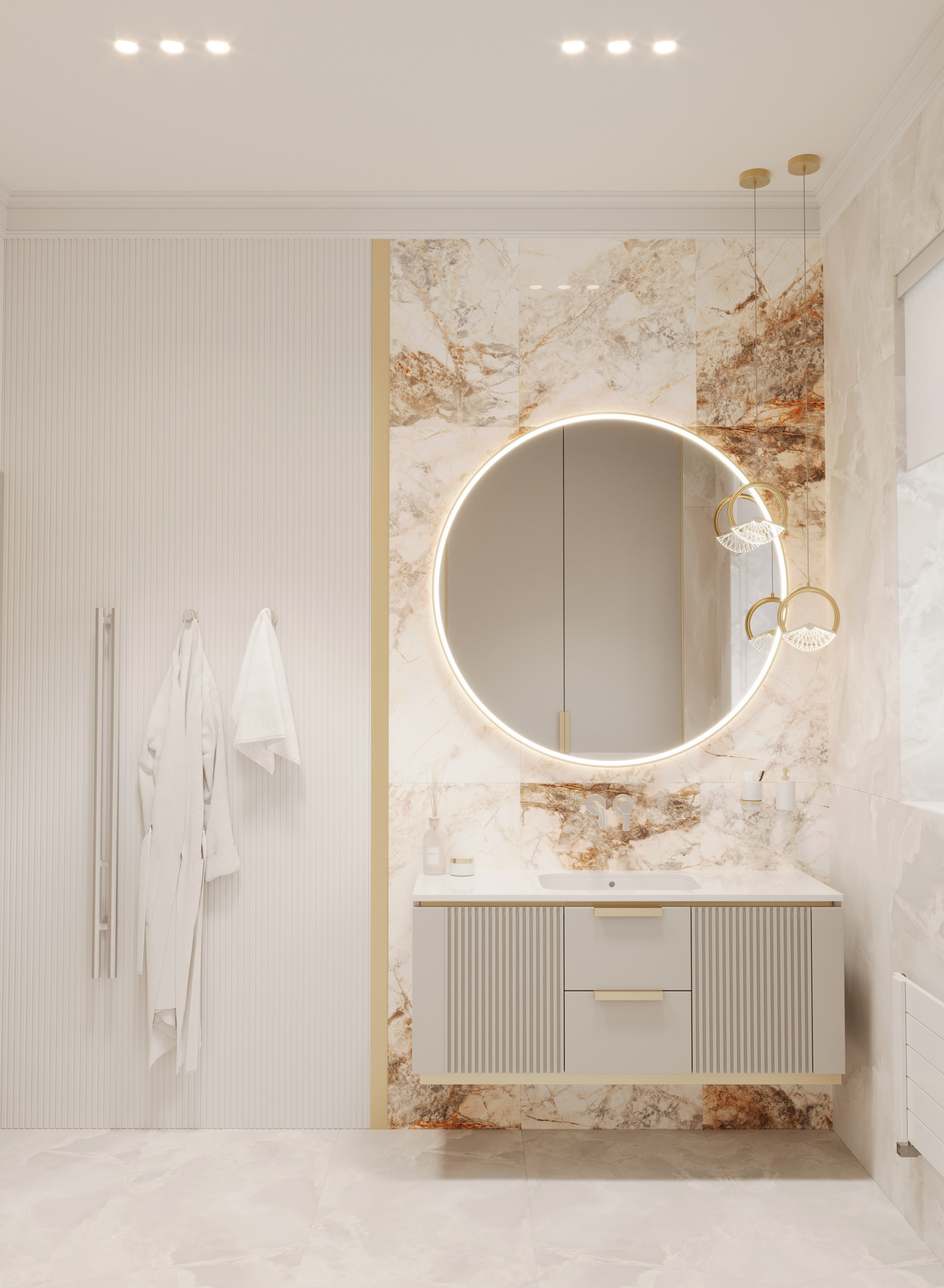 220平米两层住宅室内设计-56