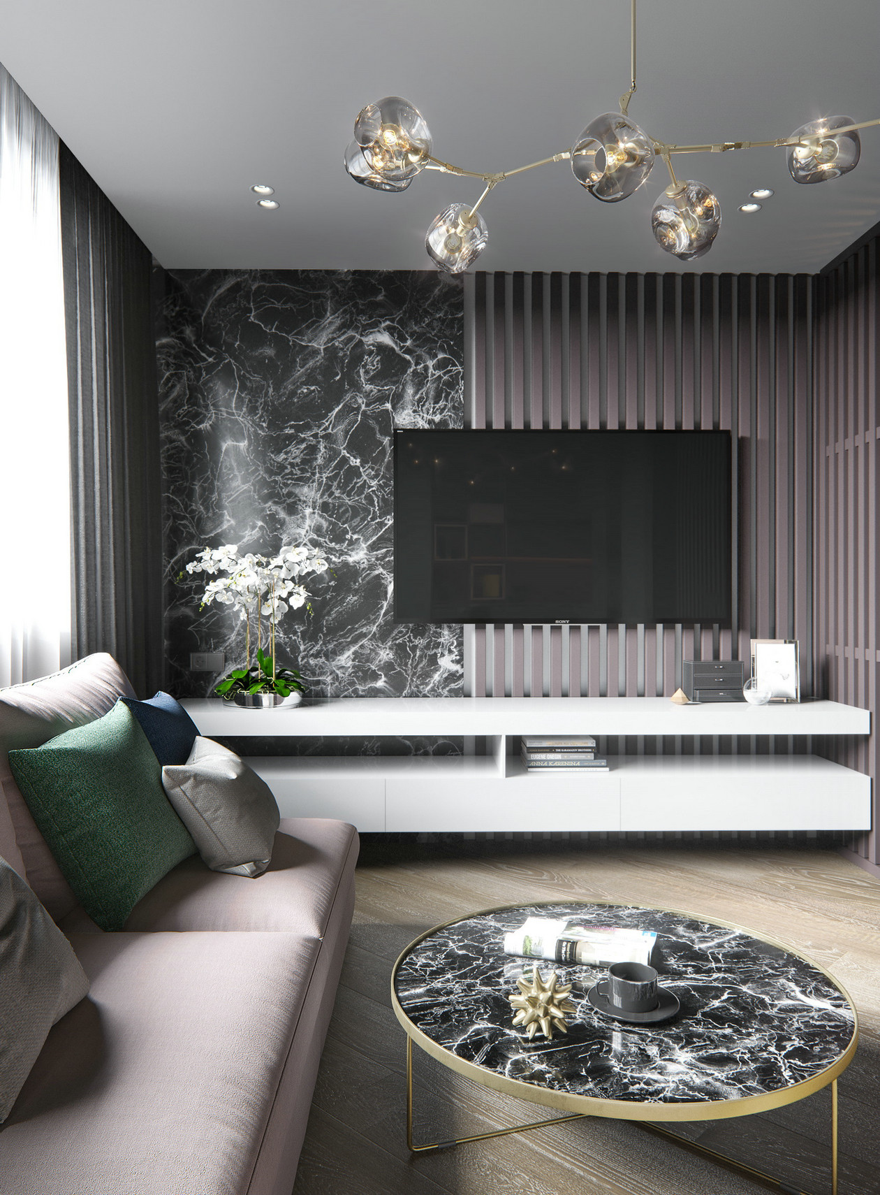 温和混色 · 国外小公寓设计-1