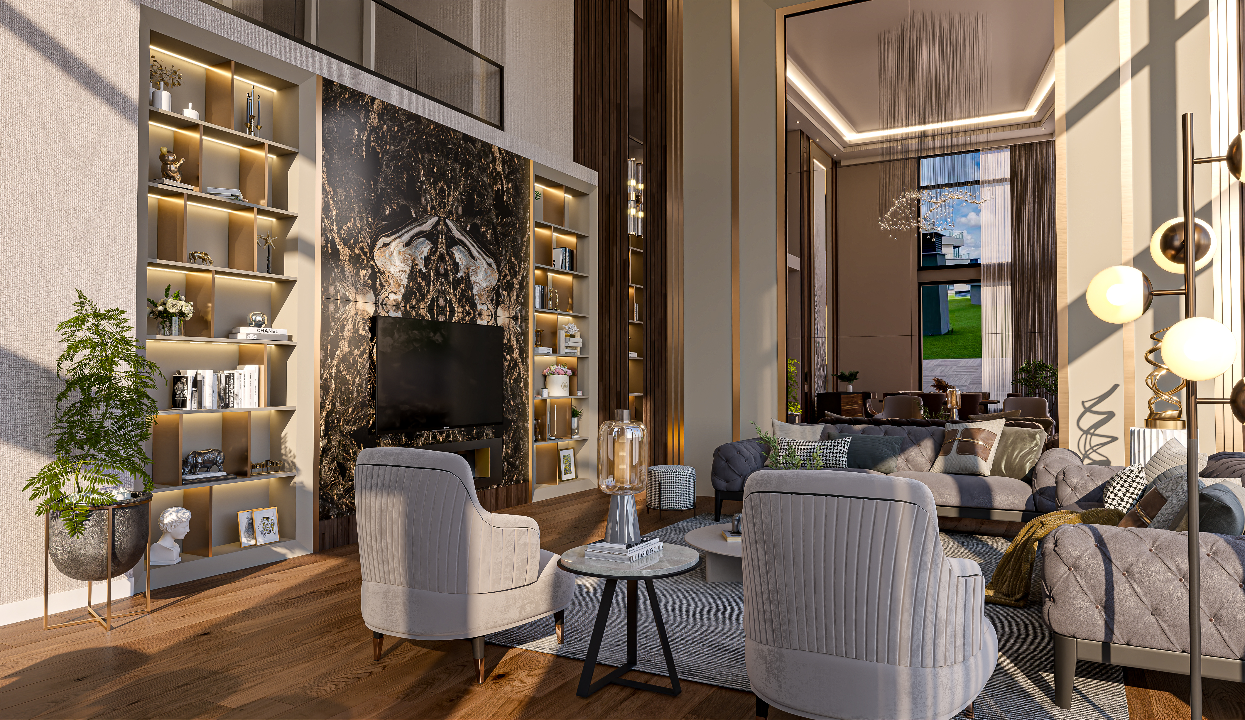 S. E. Livingroom Design-6