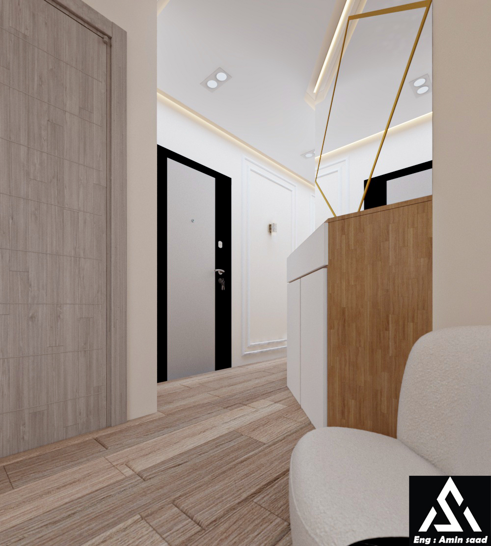 تصميم شقة 150 متر-3