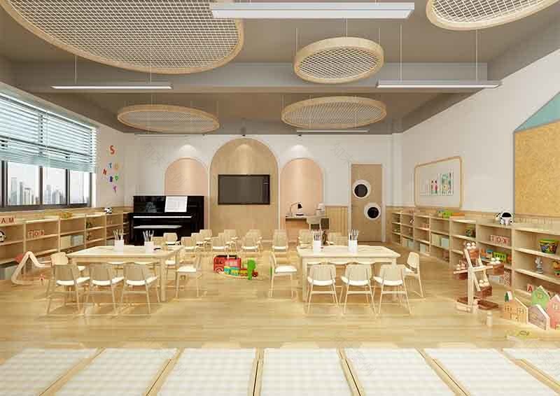 幼儿园装修设计四大技巧,增强吸引力!-22