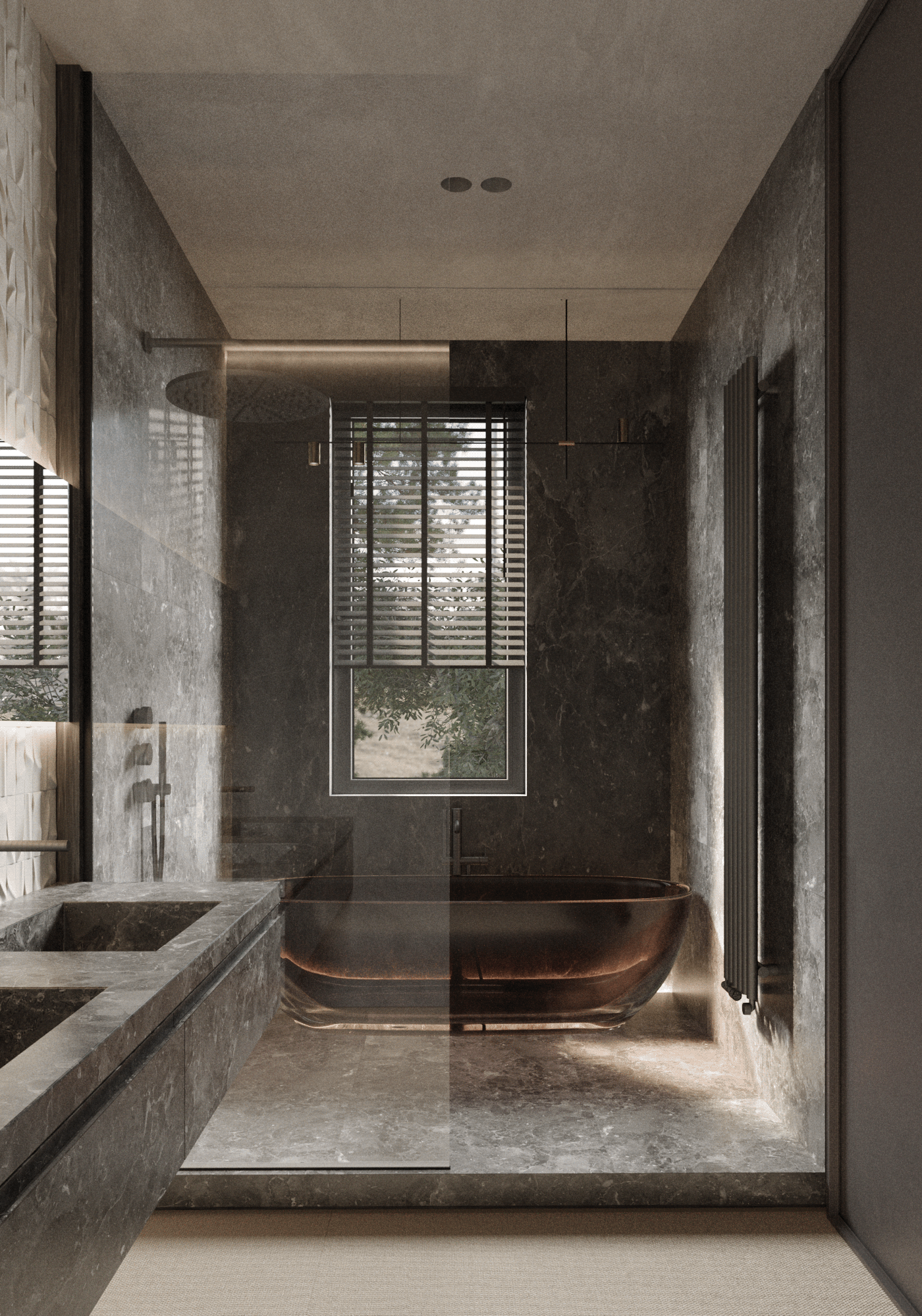 现代质感空间，暖木色系！-16