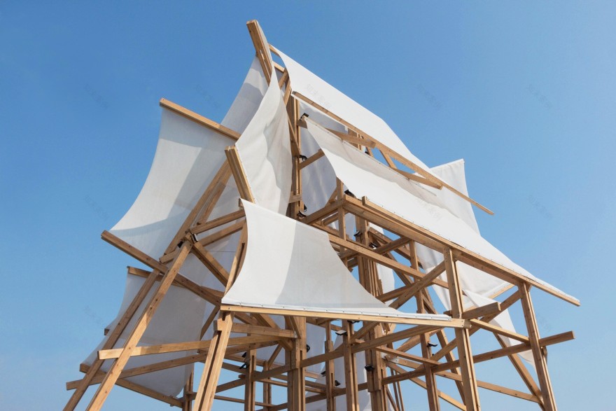 实木船帆构筑农渔城镇繁荣景象-11