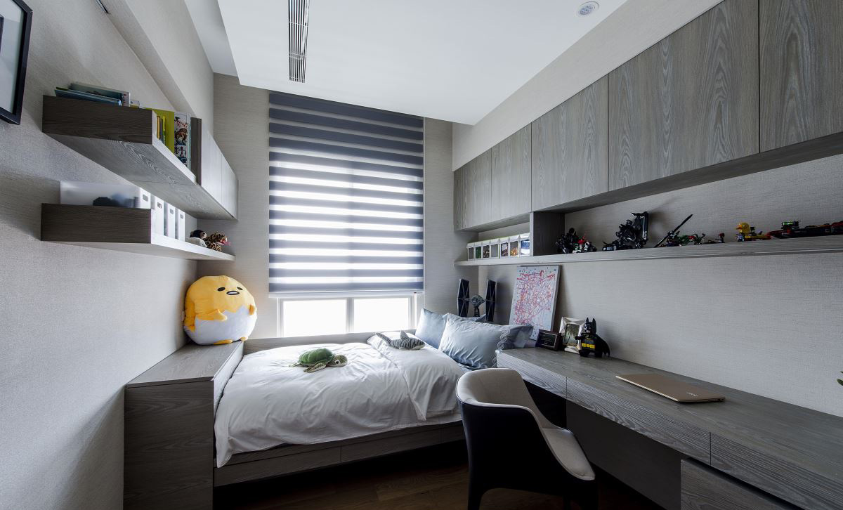 IS国际设计--35.8坪三房现代风-37