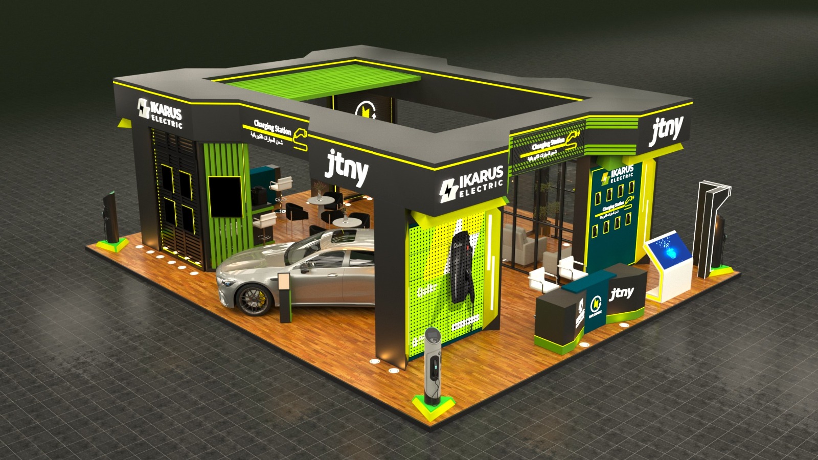 IKARUS & jtny booth-12