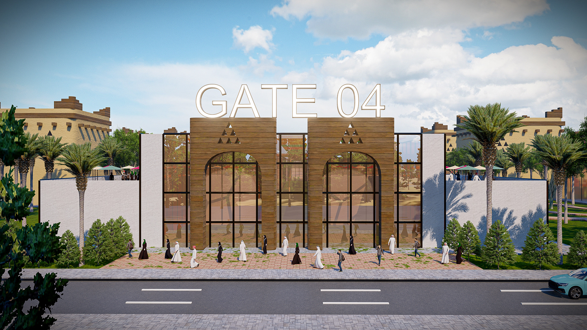 Commercial complex and fuel station project-17