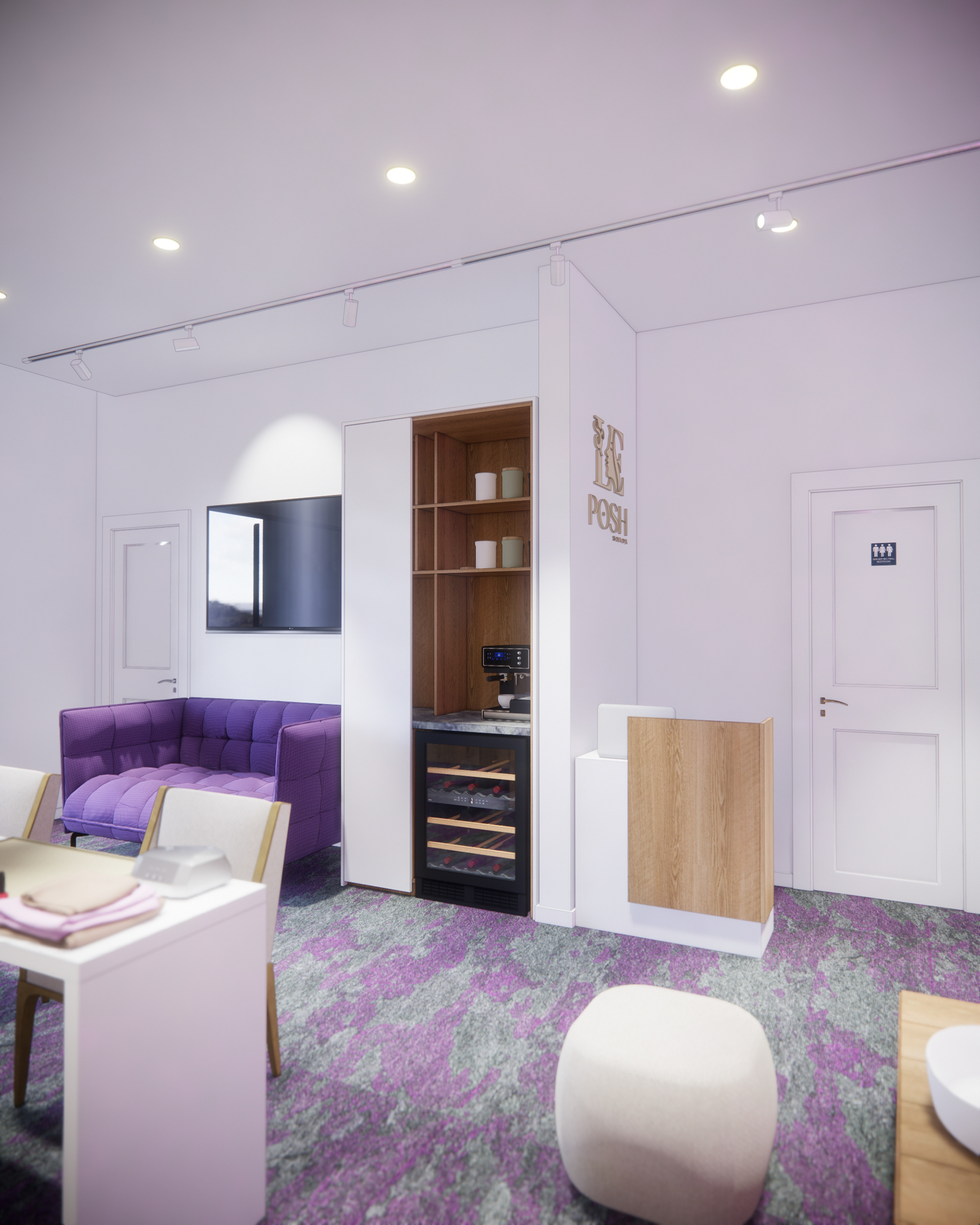 办公室设计与渲染-39