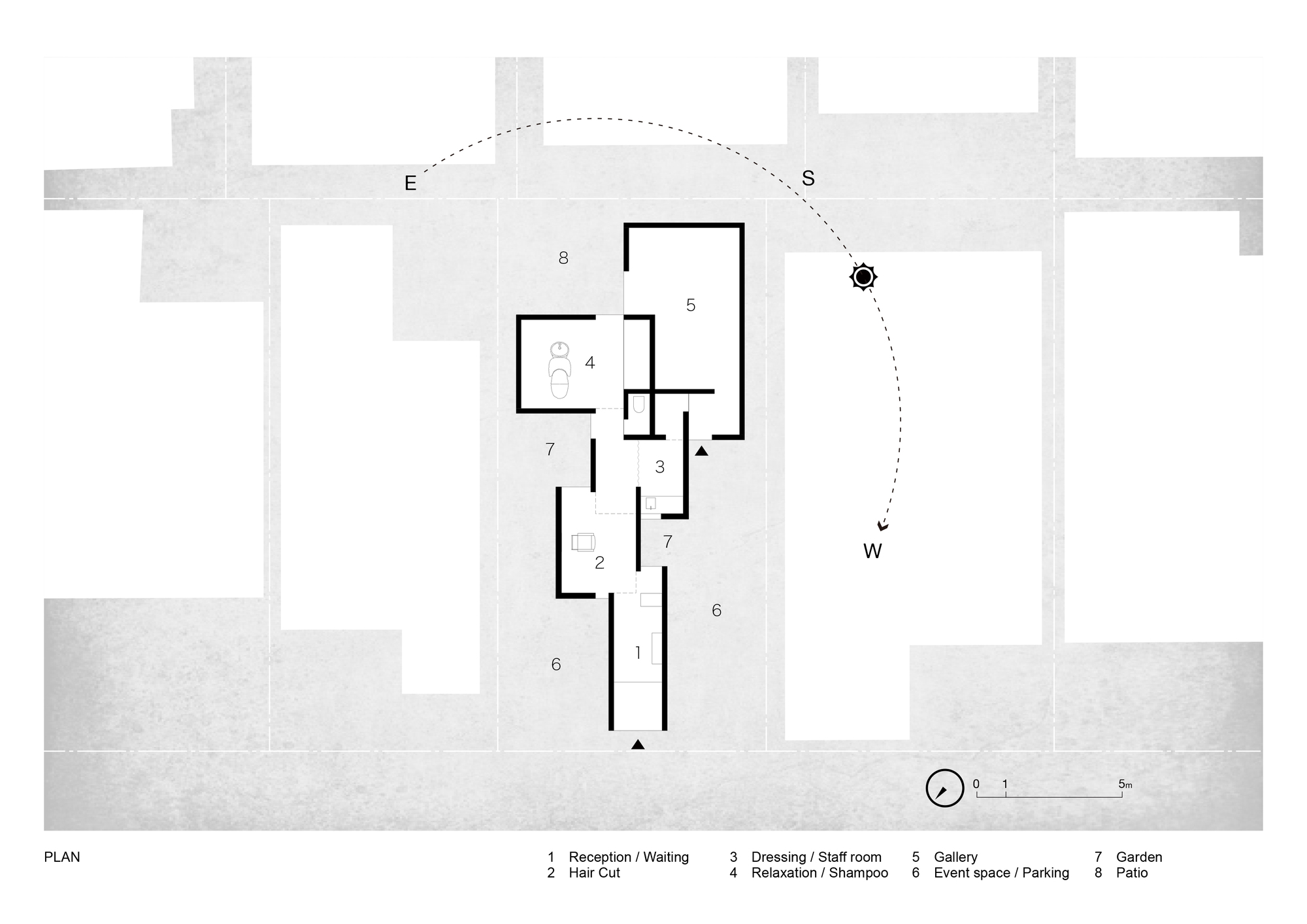 Figure  Ground 美发沙龙丨日本新潟丨Studio Takuya Hosokai-14